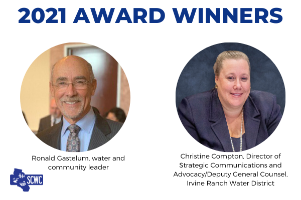 Ron Gastelum and Christine Compton Won Awards