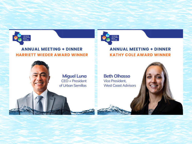 SCWC Hosts Sold-Out Annual Dinner, Honoring Miguel Luna and Beth Olhasso