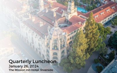 Join Us for Our First Meeting of 2024 at the Historic Mission Inn Hotel in Riverside