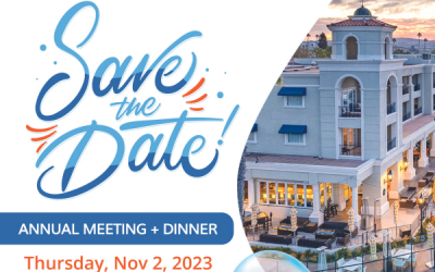 Join us for our November 2 Annual Dinner